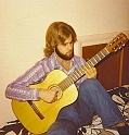 Practicing, circa 1973 